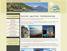 Tablet Screenshot of comersee-italien.de